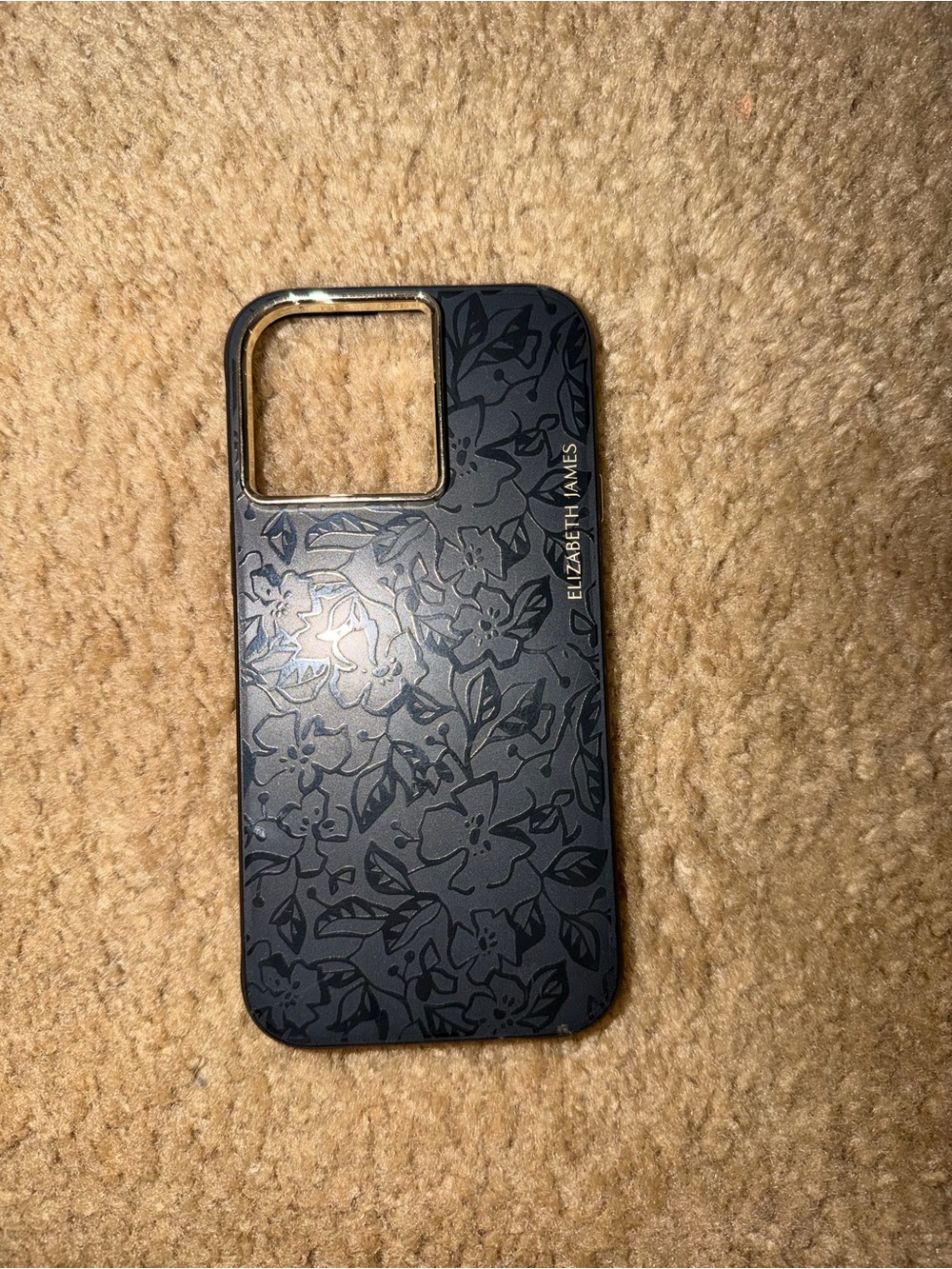 15 pro max MagSafe compatible phone case with floral design